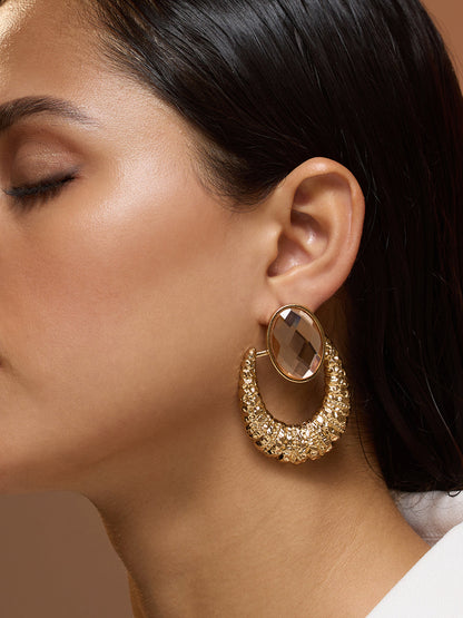 The Versailles Drop Earrings - California Gold-SOHIER6173