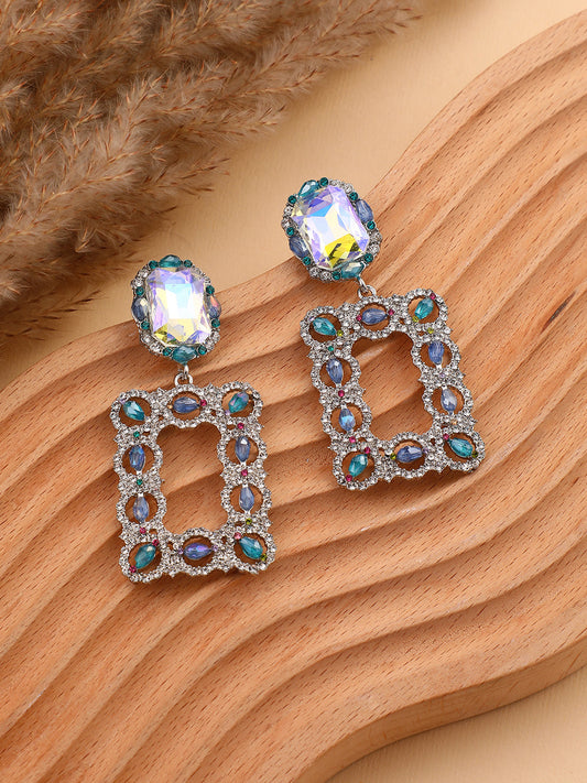 The Gisele Drop Earrings - Multicolour-SOHIER6182