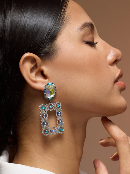 The Gisele Drop Earrings - Multicolour-SOHIER6182
