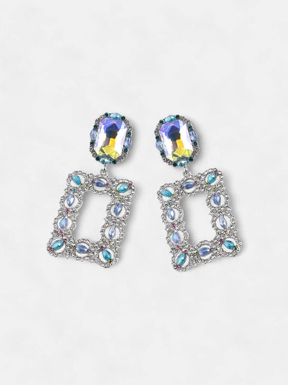 The Gisele Drop Earrings - Multicolour-SOHIER6182