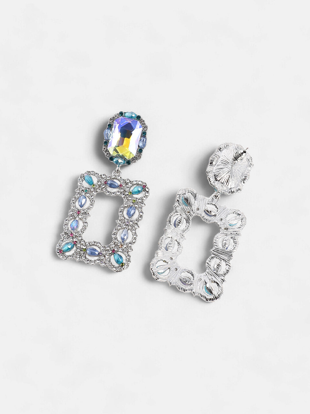 The Gisele Drop Earrings - Multicolour-SOHIER6182