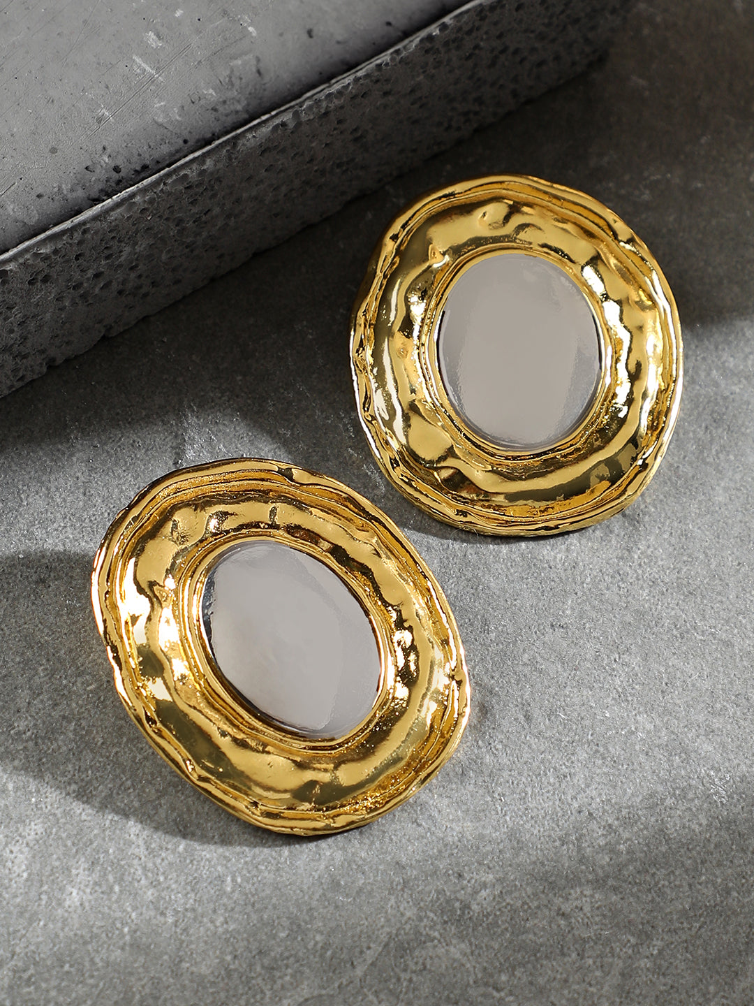 The Eygptian Drop Earrings - Antique Gold:Antique Silver-SOHIER6228