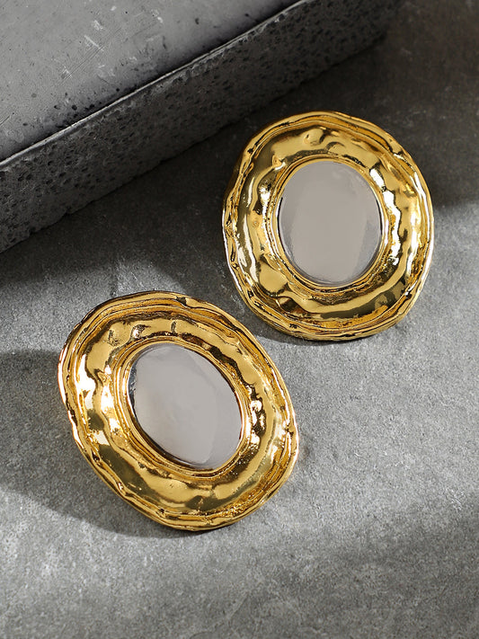 The Eygptian Drop Earrings - Antique Gold:Antique Silver-SOHIER6228