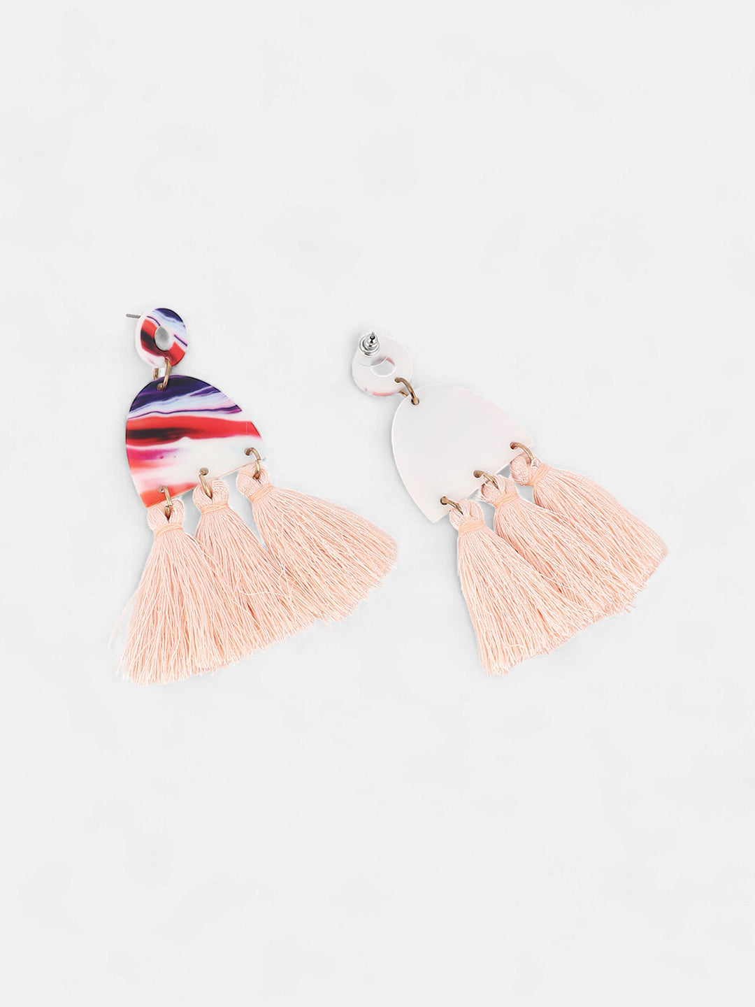 The Jamaican Drop Earrings - Peach Orange-SOHIER6255