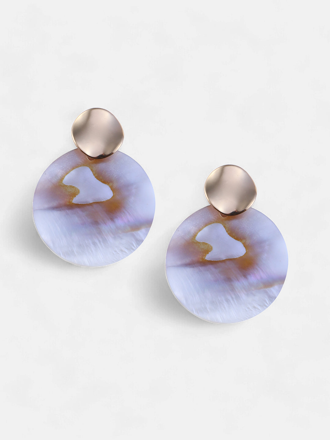 The Moonstruck Drop Earrings - Ivory White-SOHIER6270