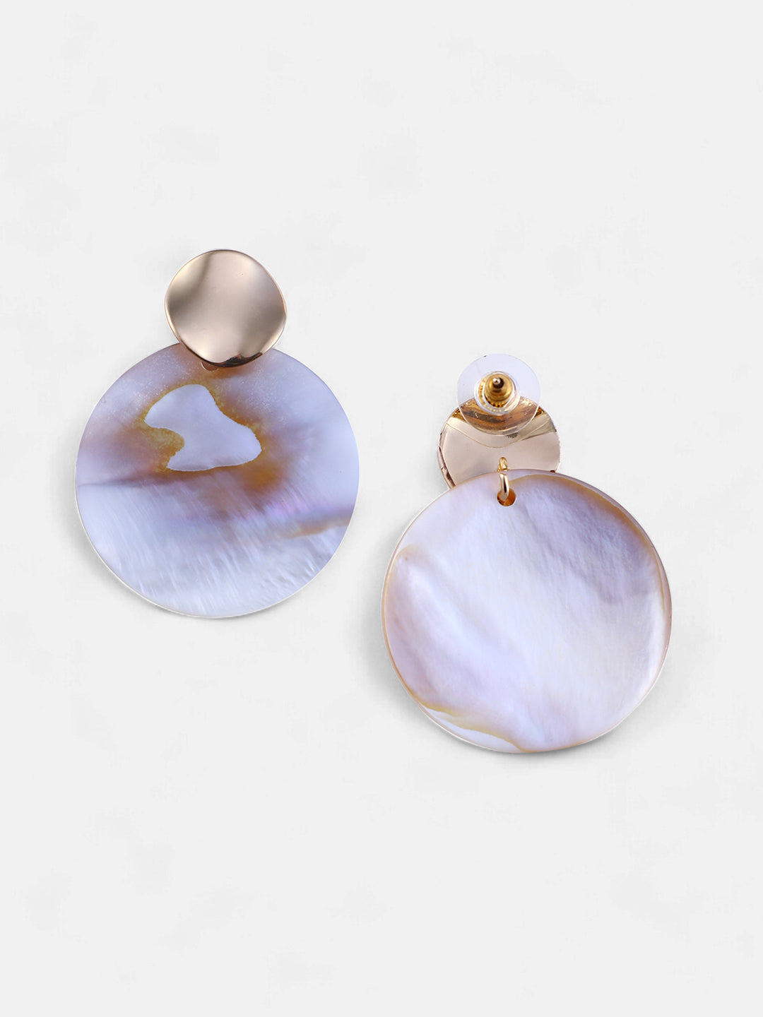 The Moonstruck Drop Earrings - Ivory White-SOHIER6270