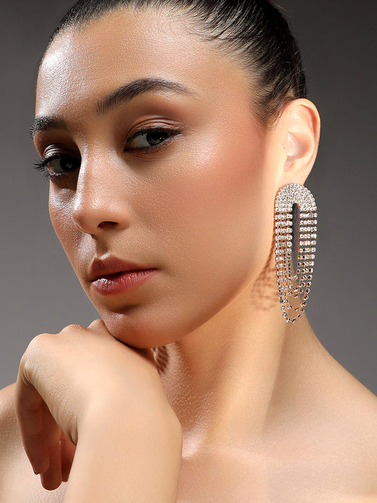 Gold-Plated Drop Earrings