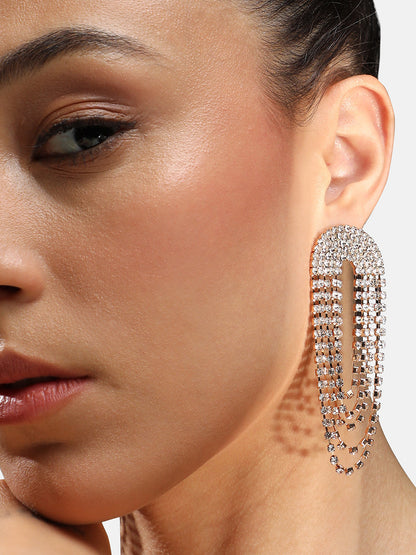 Gold-Plated Drop Earrings