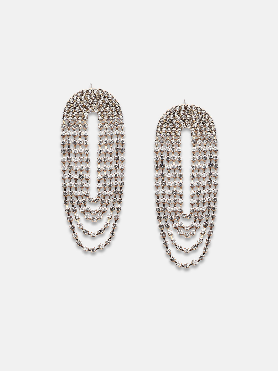 Gold-Plated Drop Earrings
