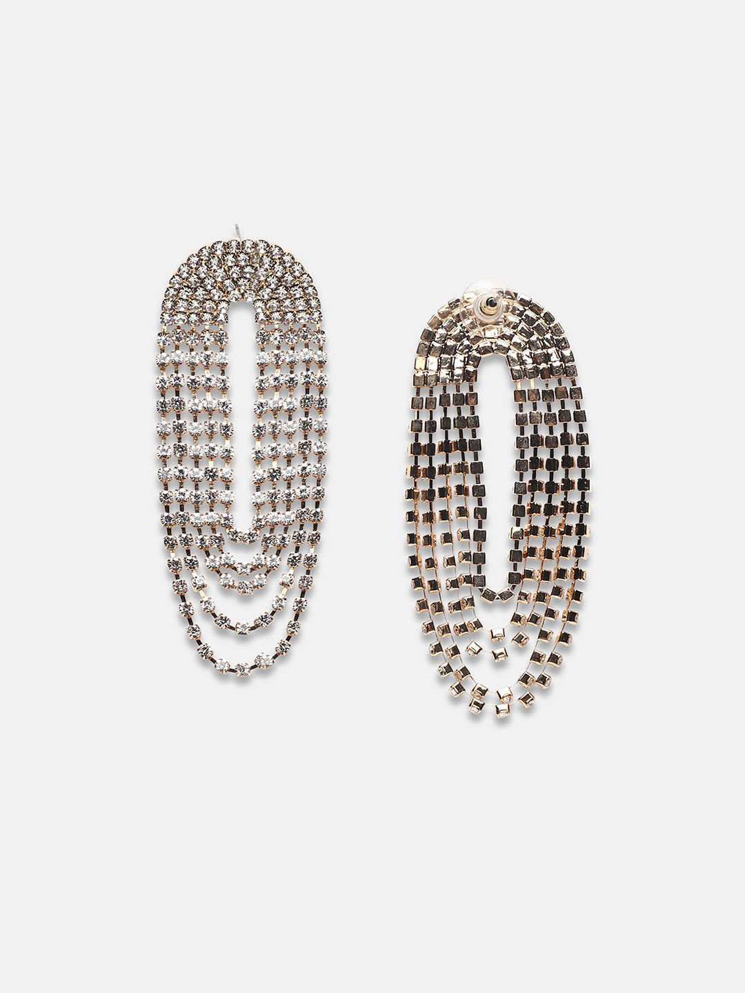 Gold-Plated Drop Earrings