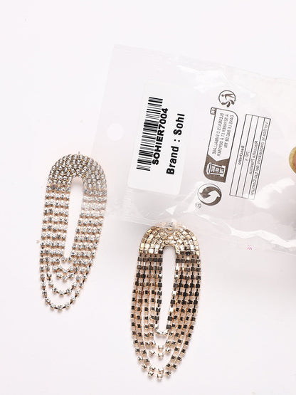 Gold-Plated Drop Earrings