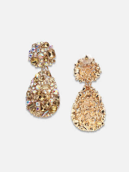 Gold Plated Drop Earrings