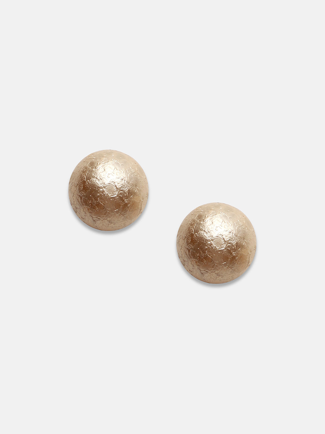 Gold-Plated Stud Earrings