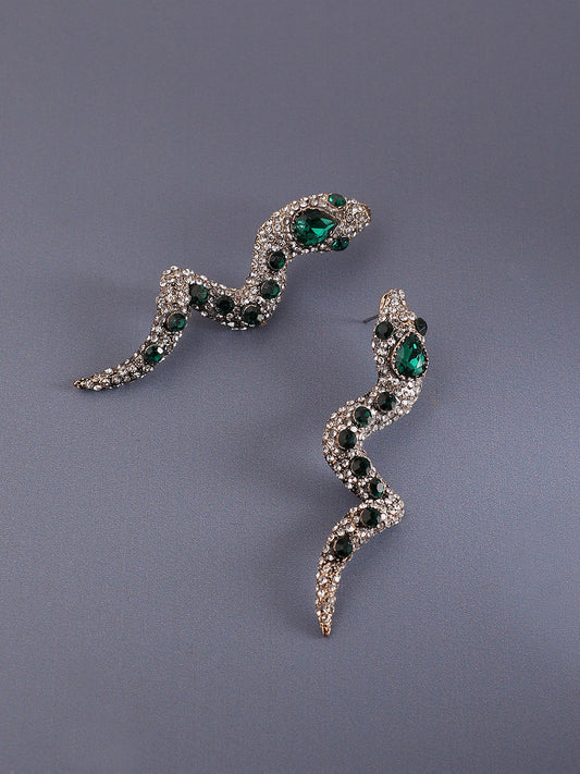Gold-Plated Drop Earrings