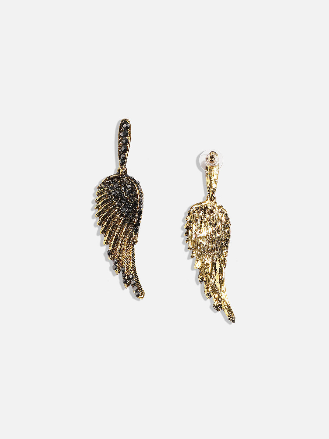 Gold-Plated Drop Earrings
