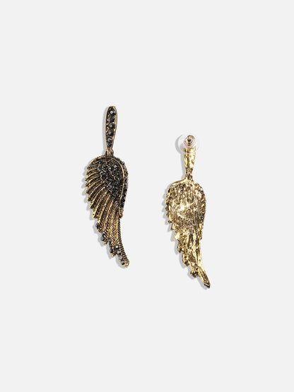 Gold-Plated Drop Earrings