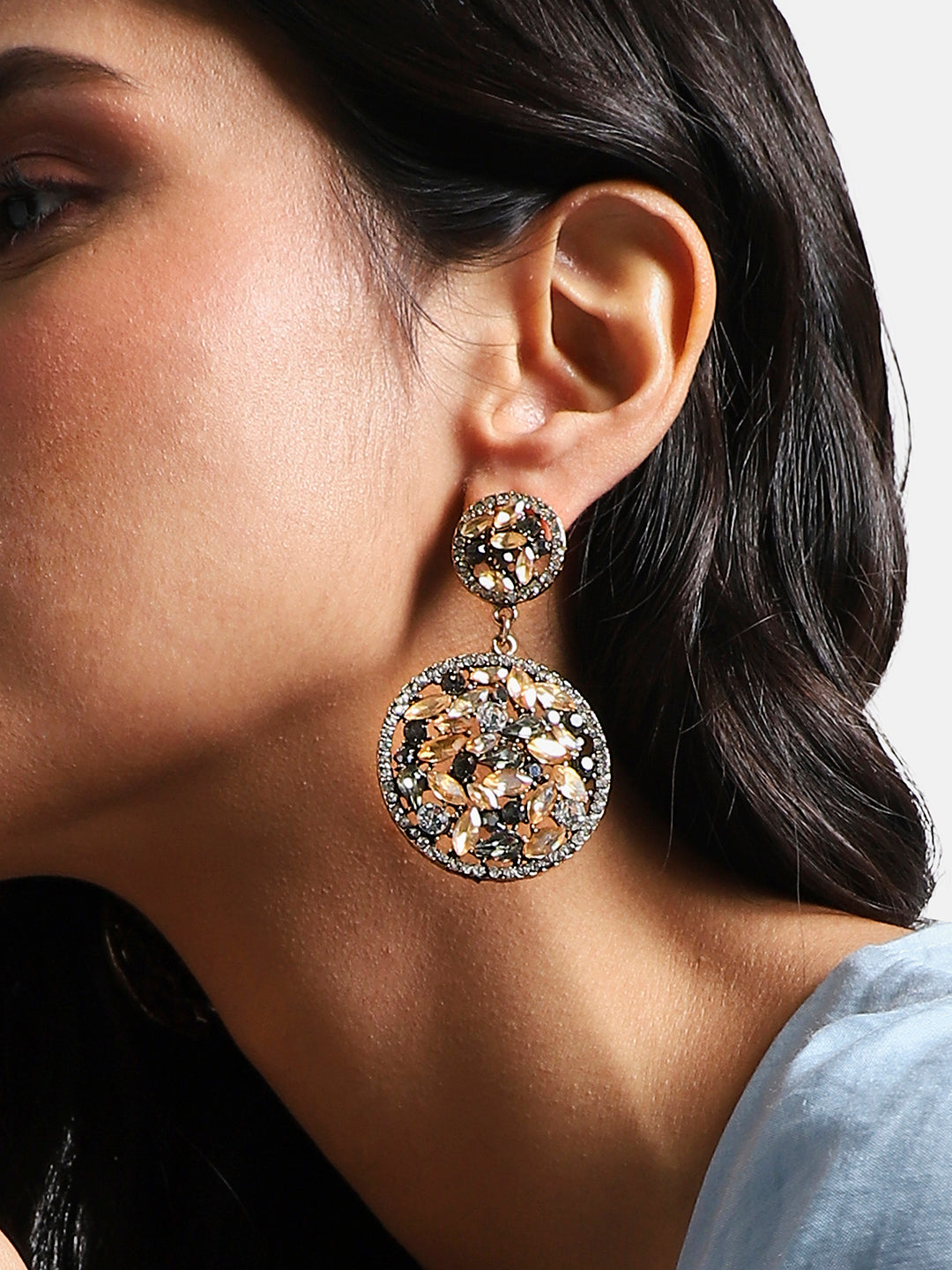 Gold-Plated Studs Earrings