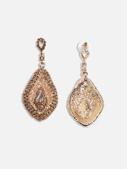Gold-Plated Drop Earrings