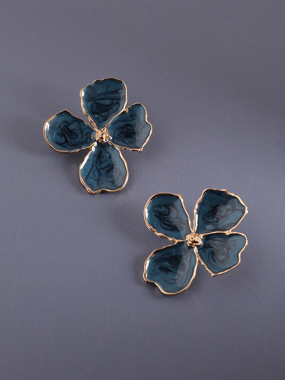 Gold-Plated Studs Earrings