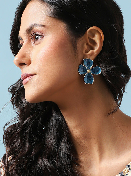 Gold-Plated Studs Earrings