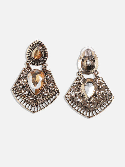 Gold-Plated Drop Earrings