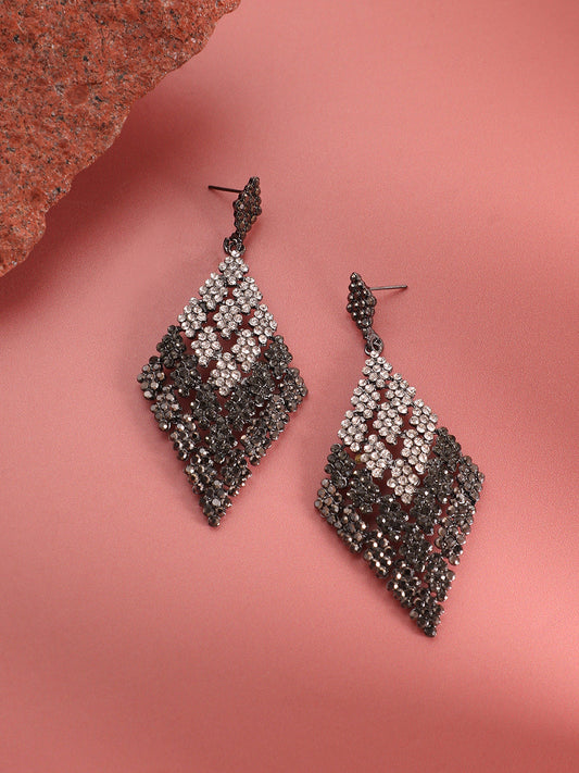 Multicoloured Contemporary Drop Earrings