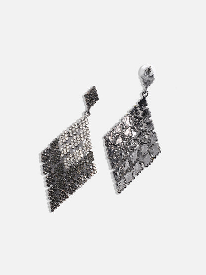 Multicoloured Contemporary Drop Earrings