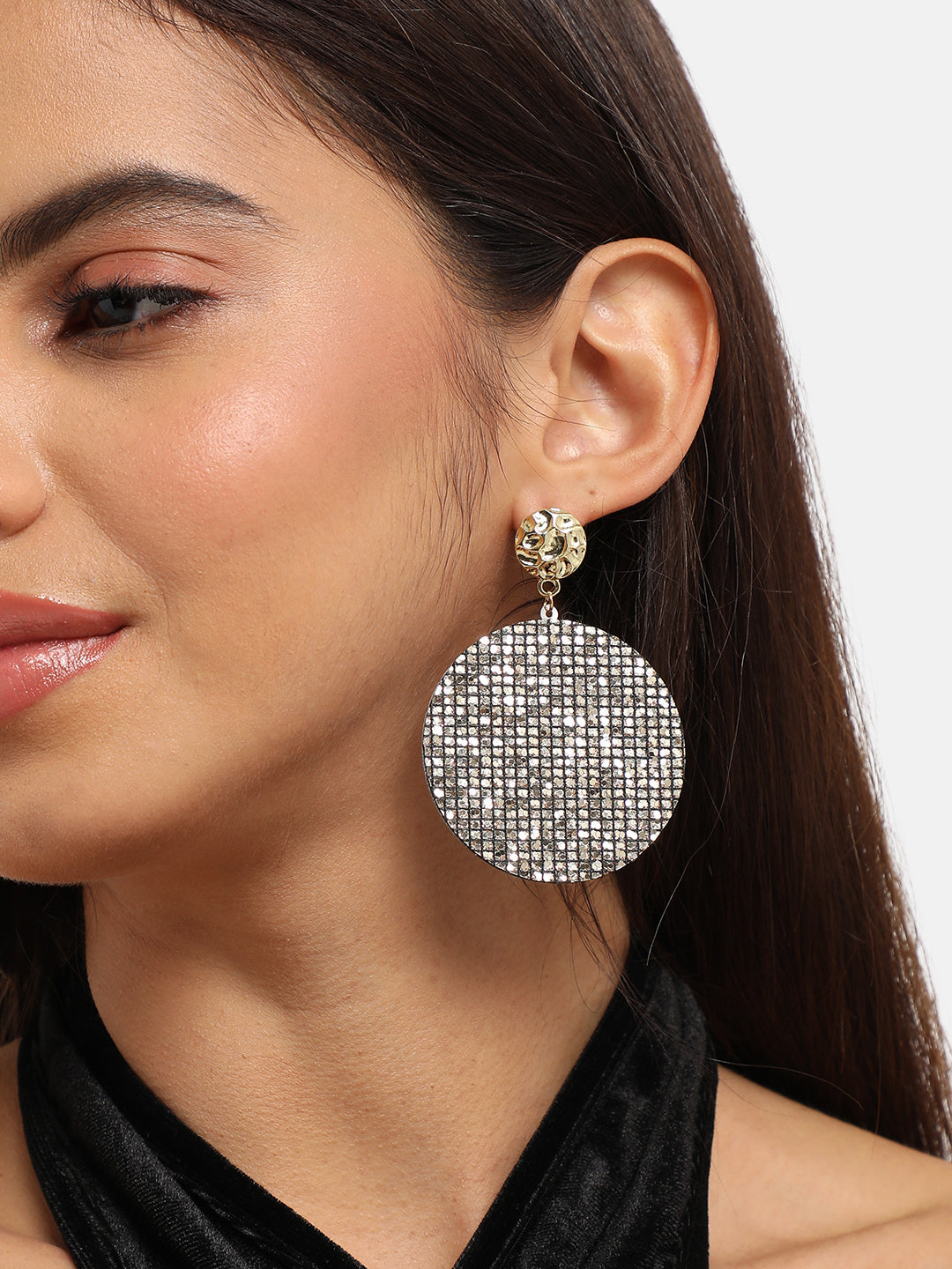 Contemporary Drop Earrings