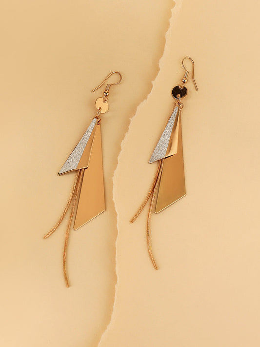Gold Plated Drop Earrings