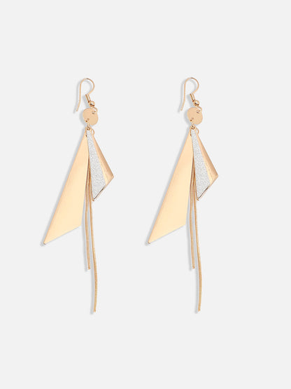 Gold Plated Drop Earrings