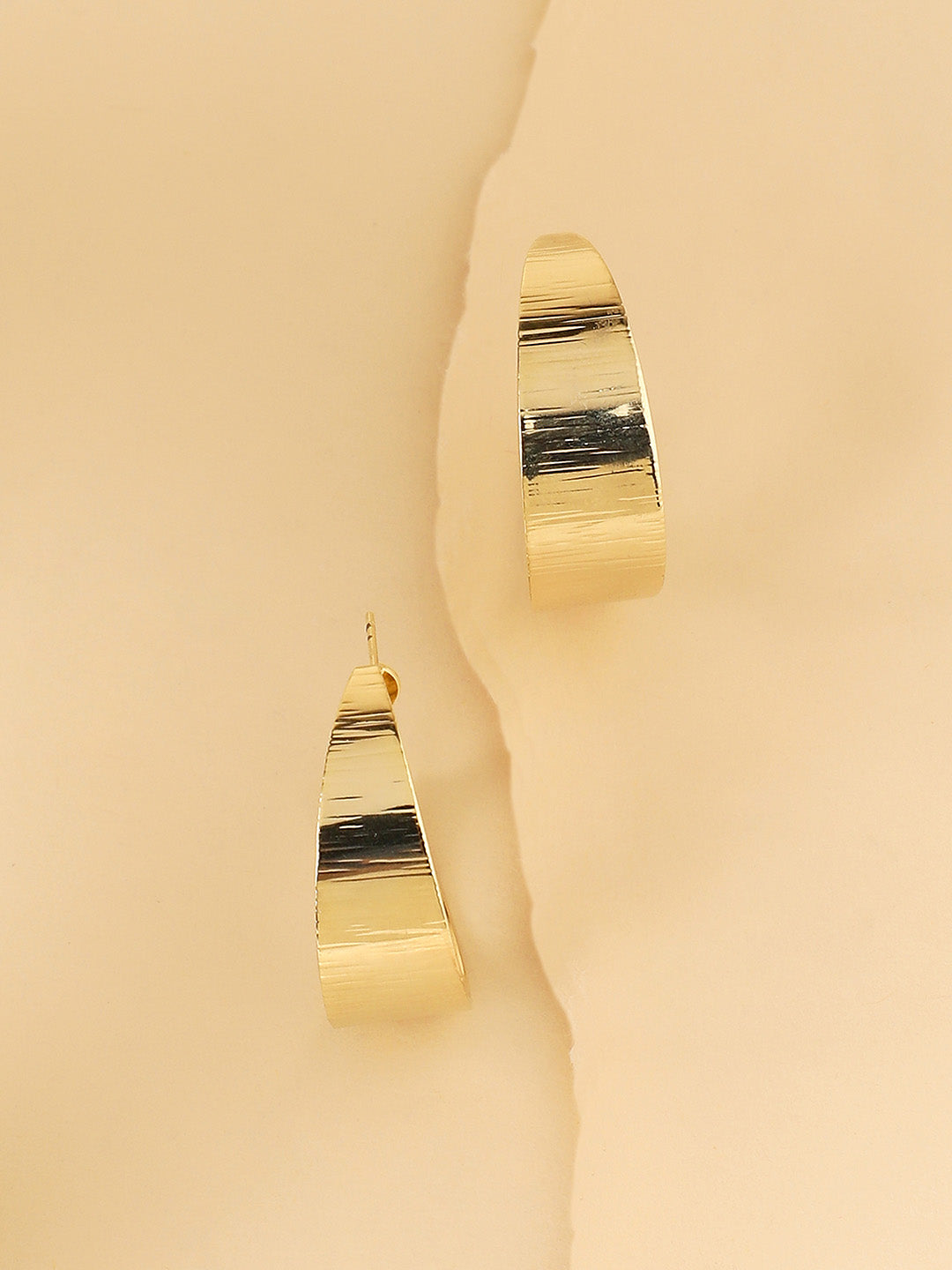 Contemporary Hoop Earrings