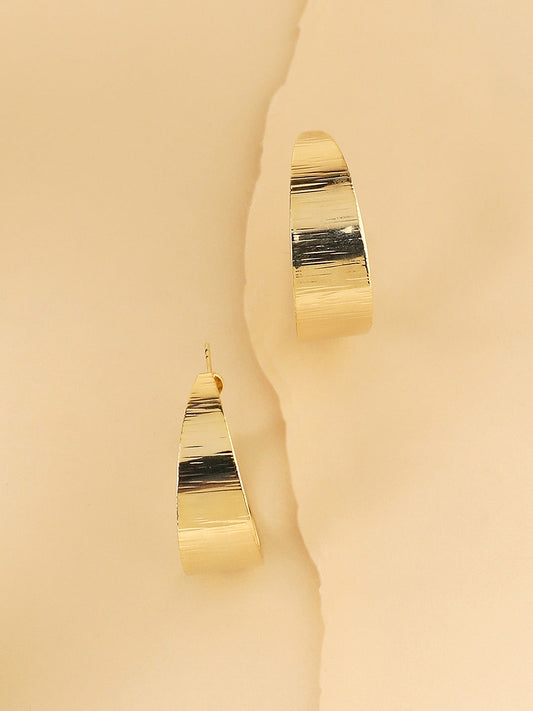 Contemporary Hoop Earrings
