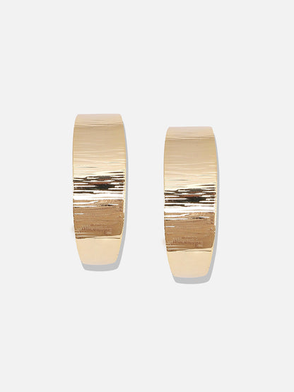 Contemporary Hoop Earrings