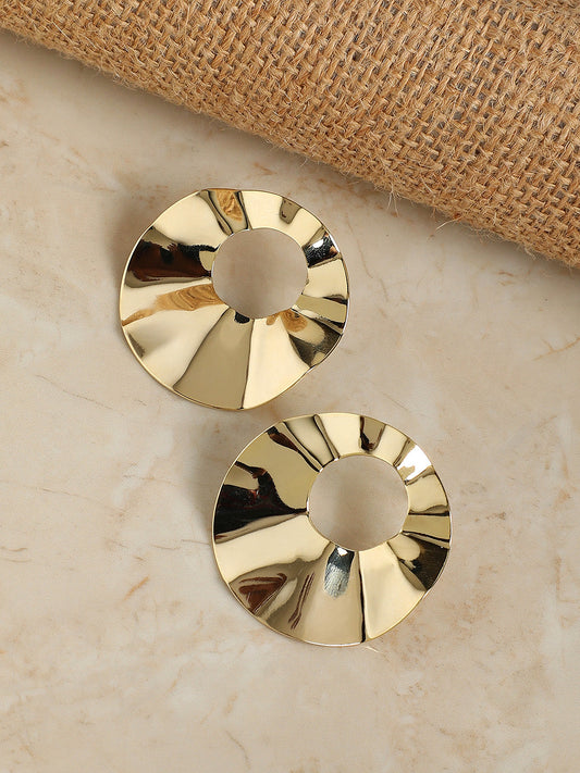 Gold Plated Stud Earrings