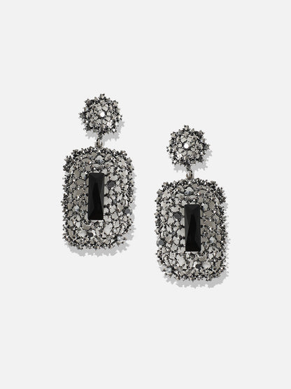 Silver-Plated Contemporary Ear Cuff Earrings