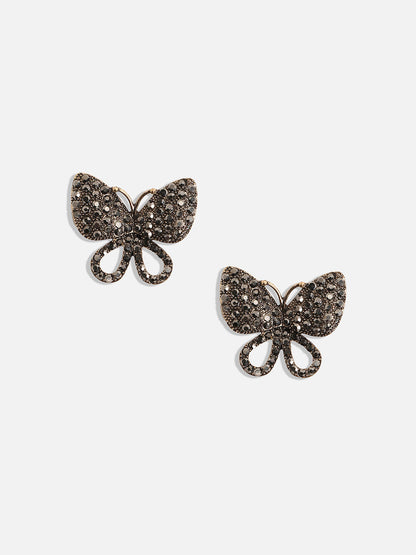 Silver-Plated Contemporary Studs Earrings