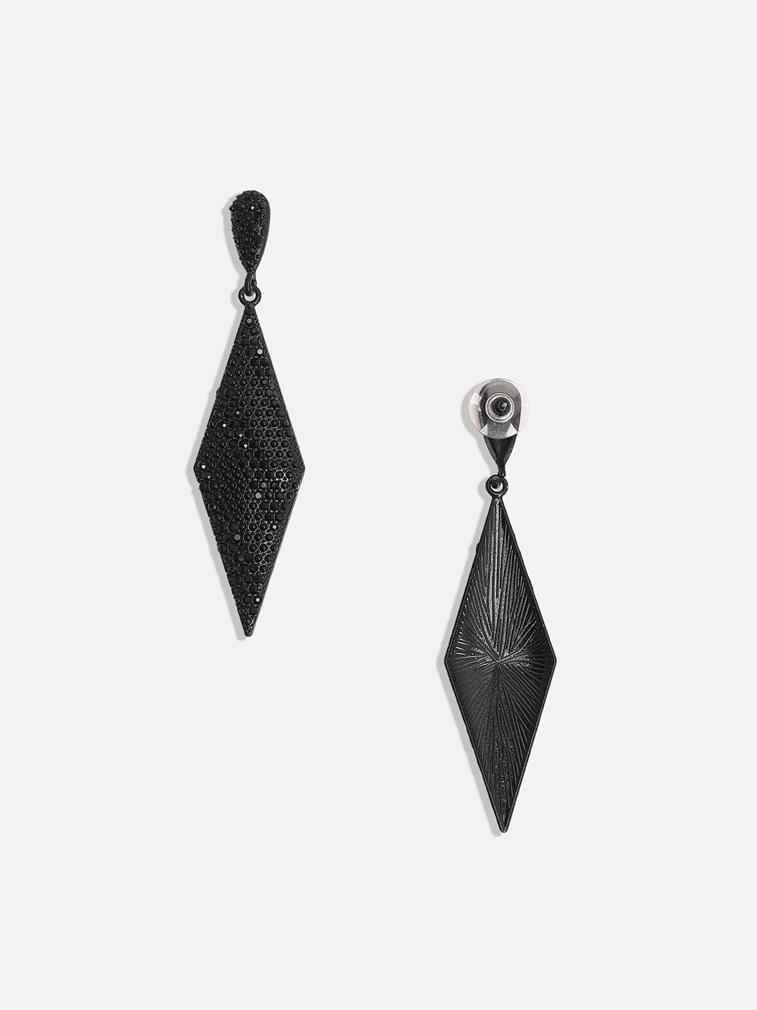 Stone Studded Drop Earrings