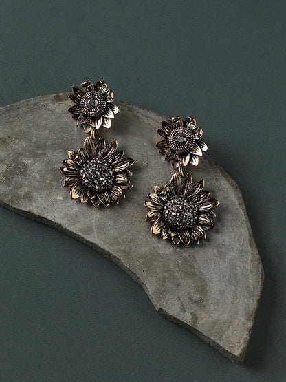 Artificial Stones Contemporary Drop Earrings