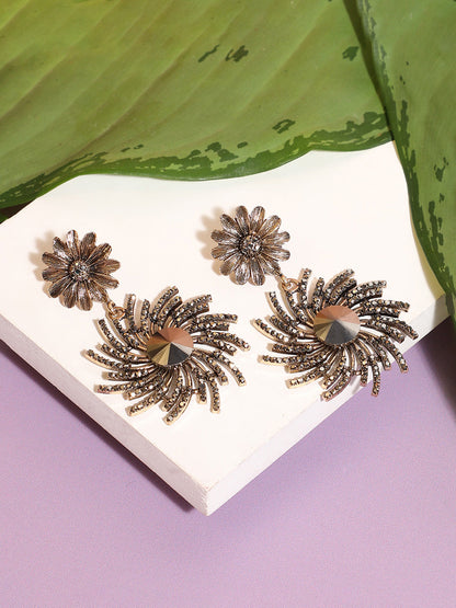 Gold Plated Drop Earrings