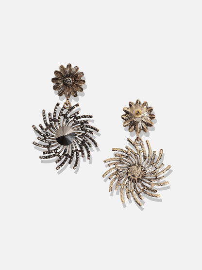 Gold Plated Drop Earrings
