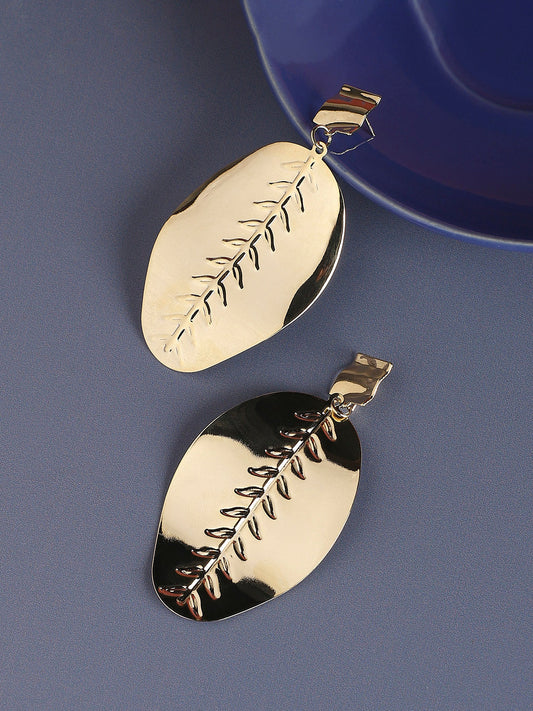 Gold Plated Drop Earrings