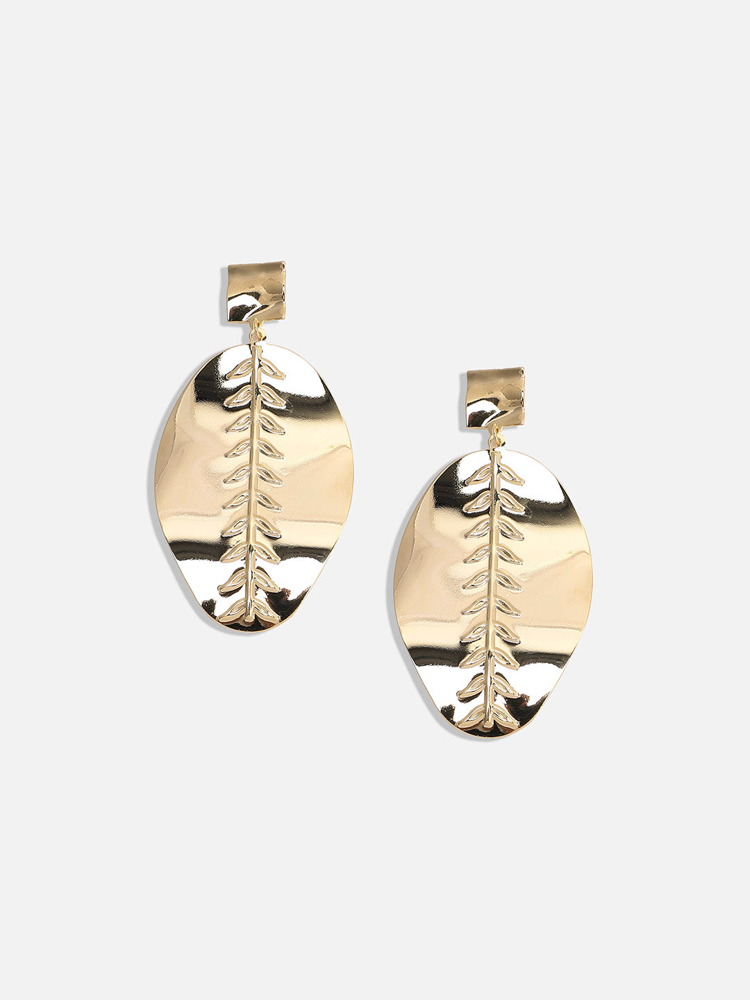 Gold Plated Drop Earrings