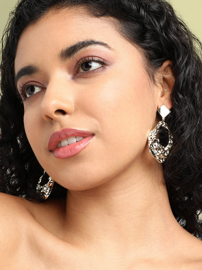Contemporary Drop Earrings