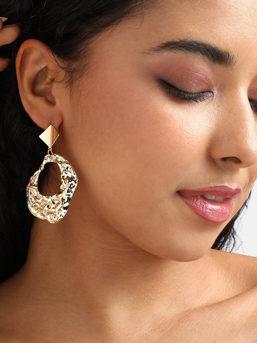Contemporary Drop Earrings