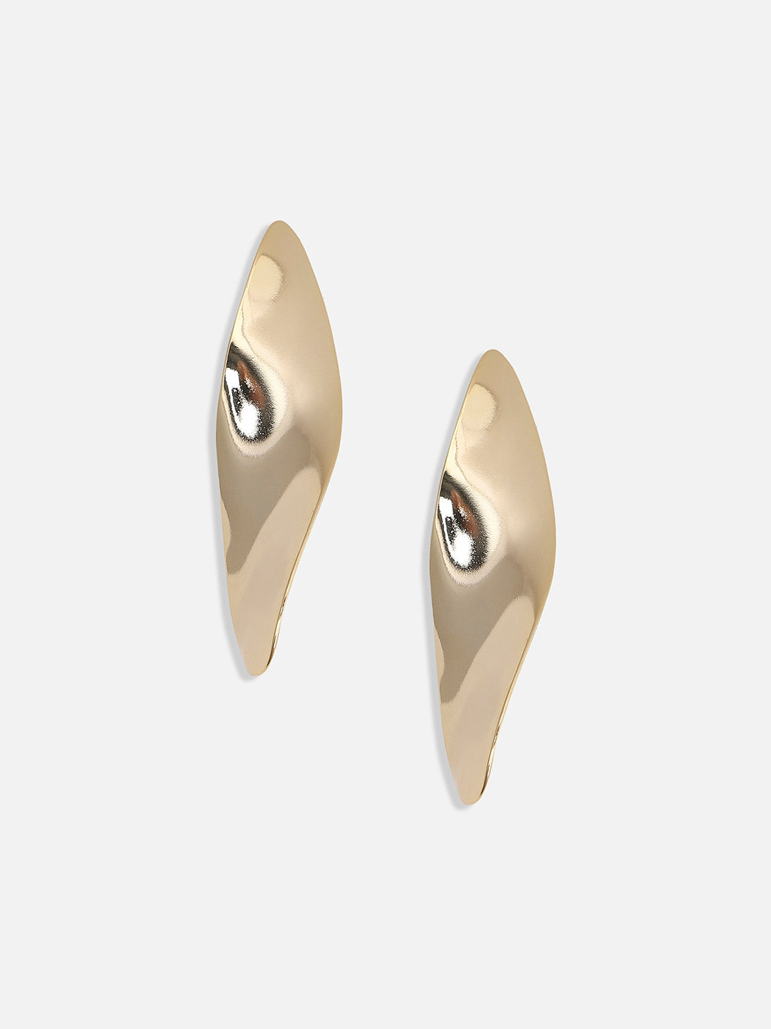 Gold-Plated Drop Earrings