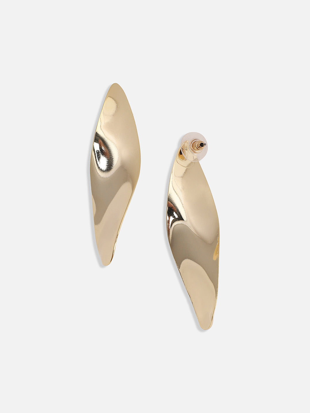 Gold-Plated Drop Earrings