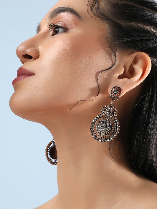 Contemporary Drop Earrings