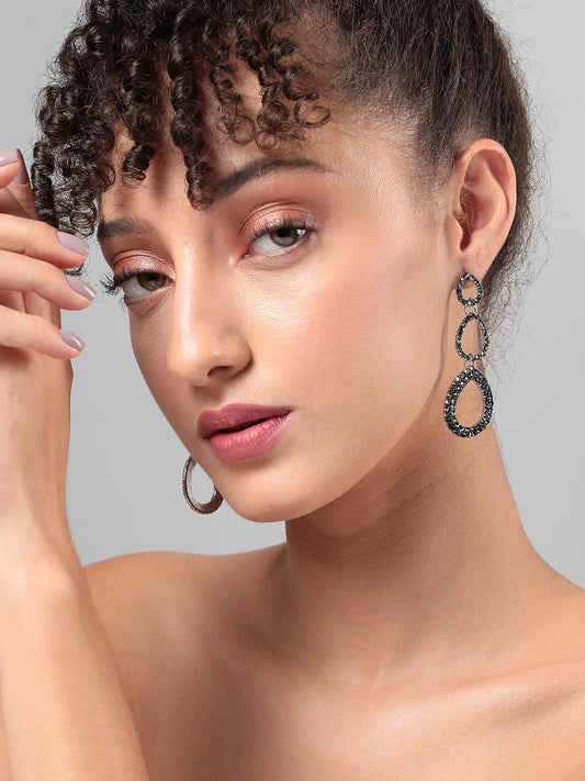 Contemporary Drop Earrings