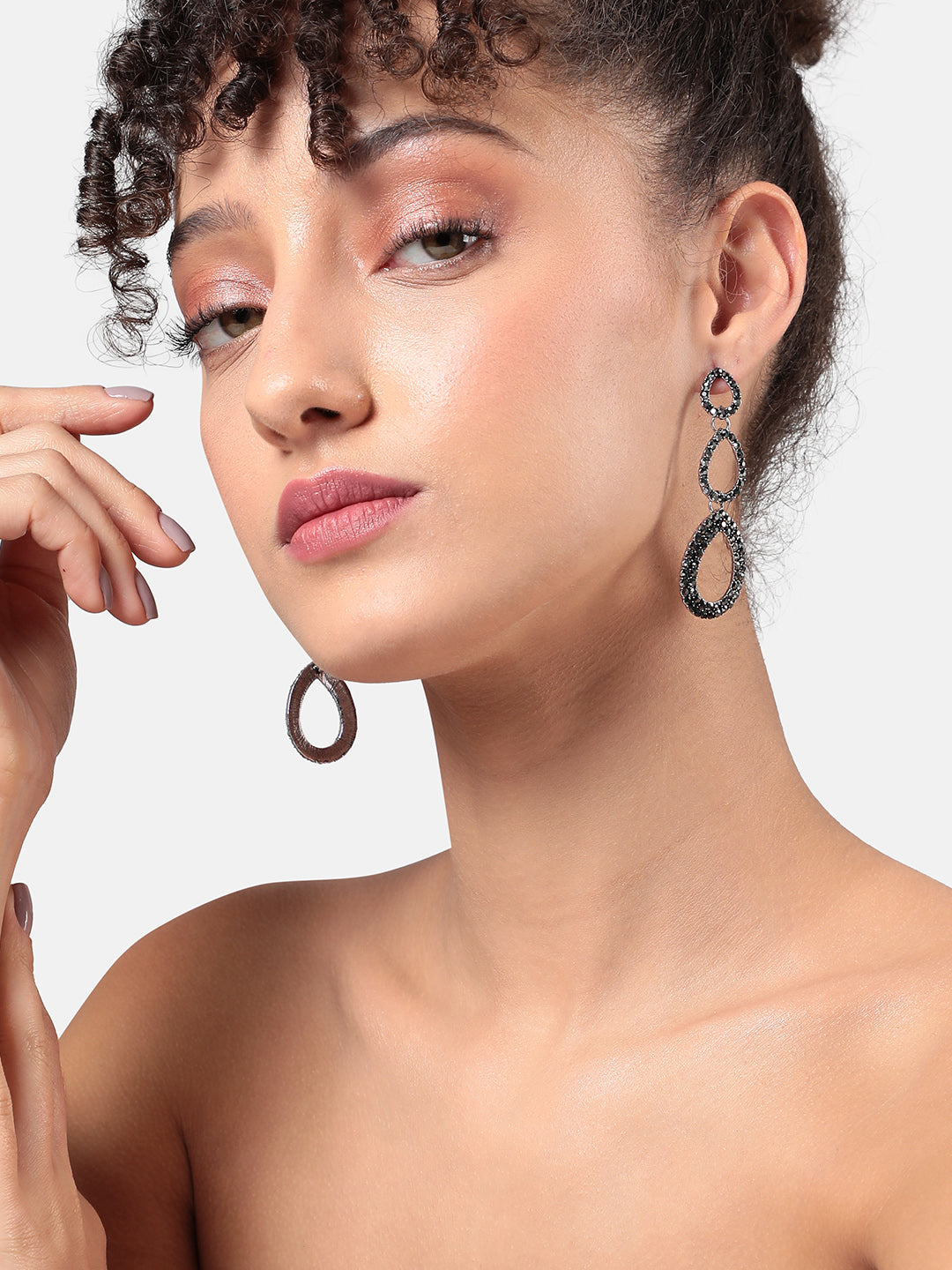 Contemporary Drop Earrings