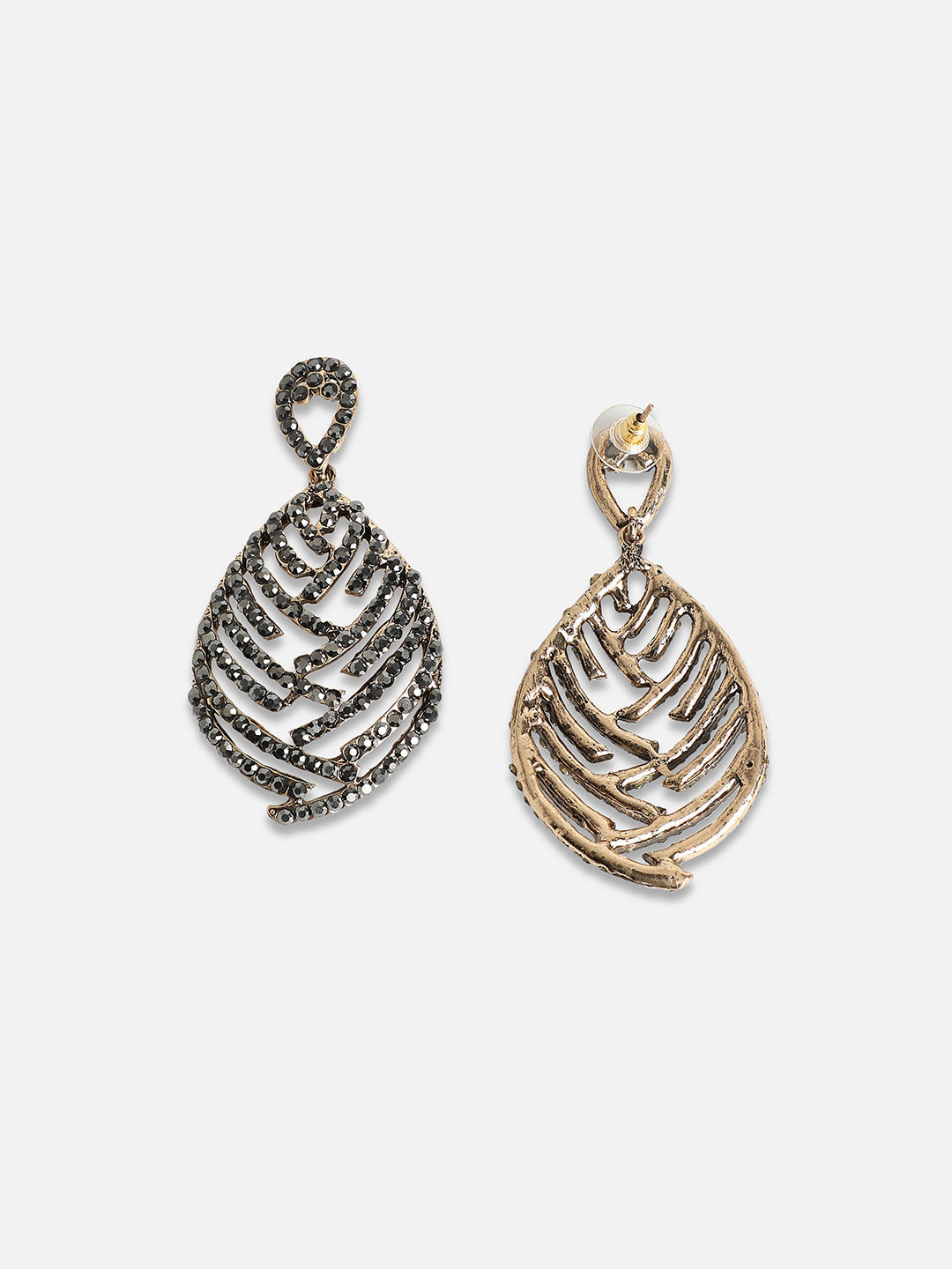 Gold-Plated Drop Earrings